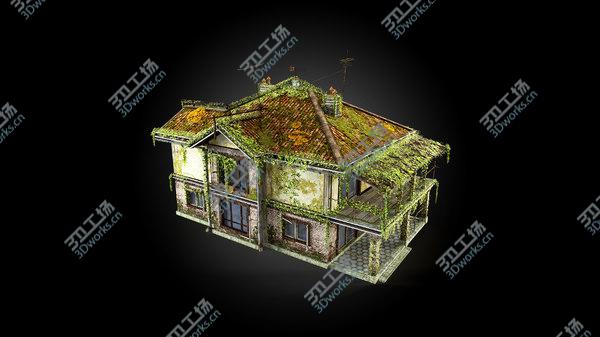 images/goods_img/20210312/Abandoned Cottage A 3D model/3.jpg